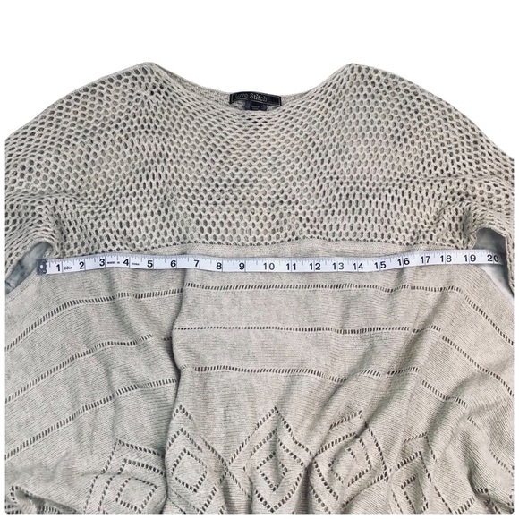 LOVE STITCH - Oversized Knit Sweater - Picture 6 of 16